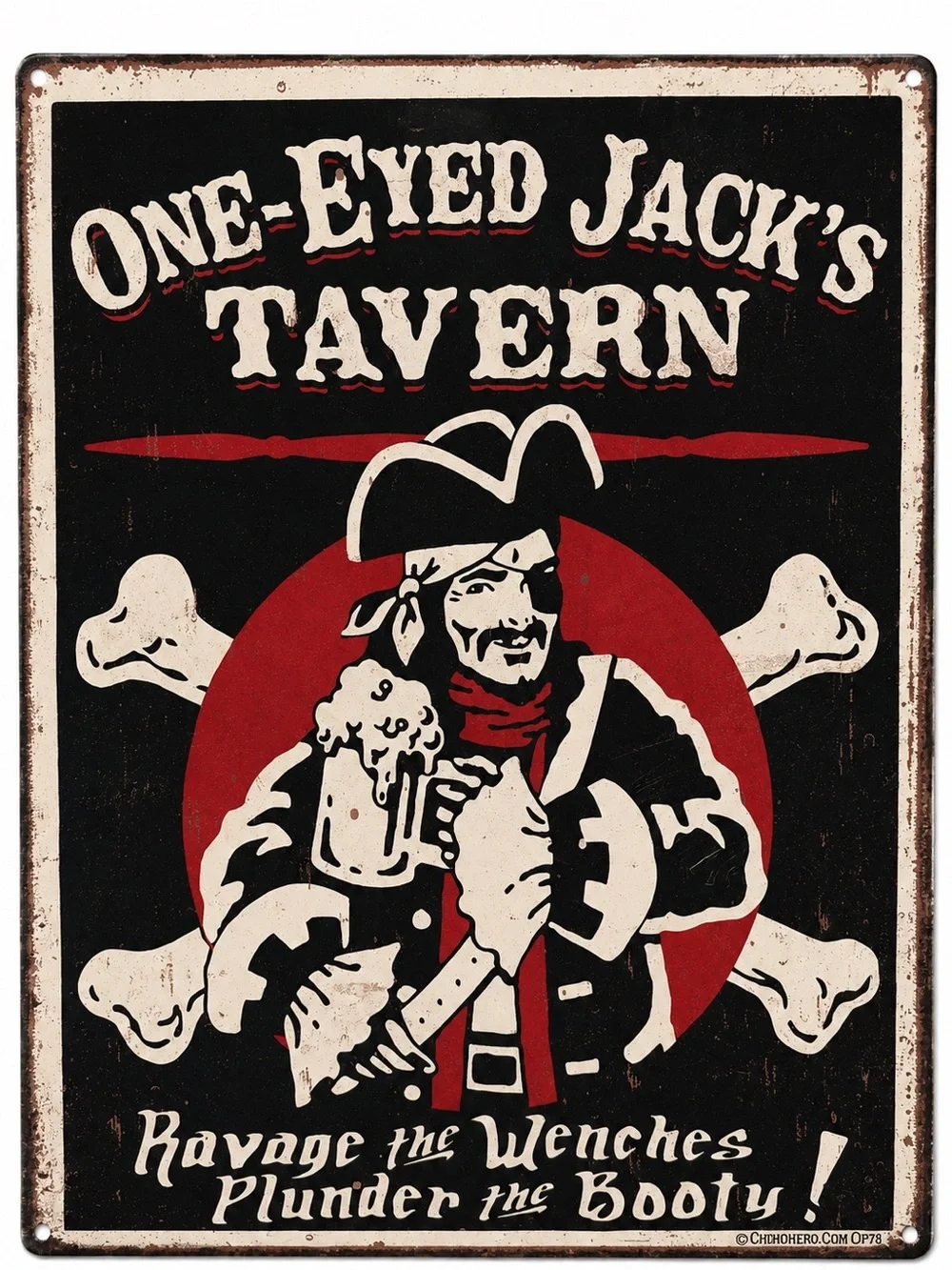 NEW Jack’s Tavern Metal Sign